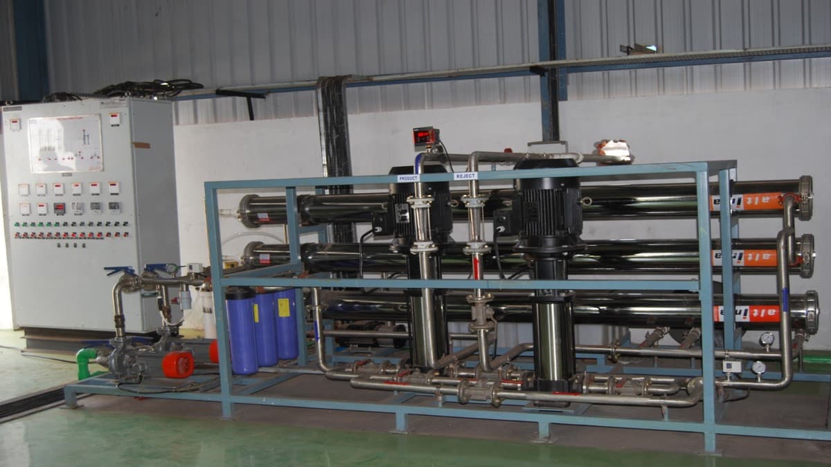 Industrial Reverse Osmosis (RO) Desalination
